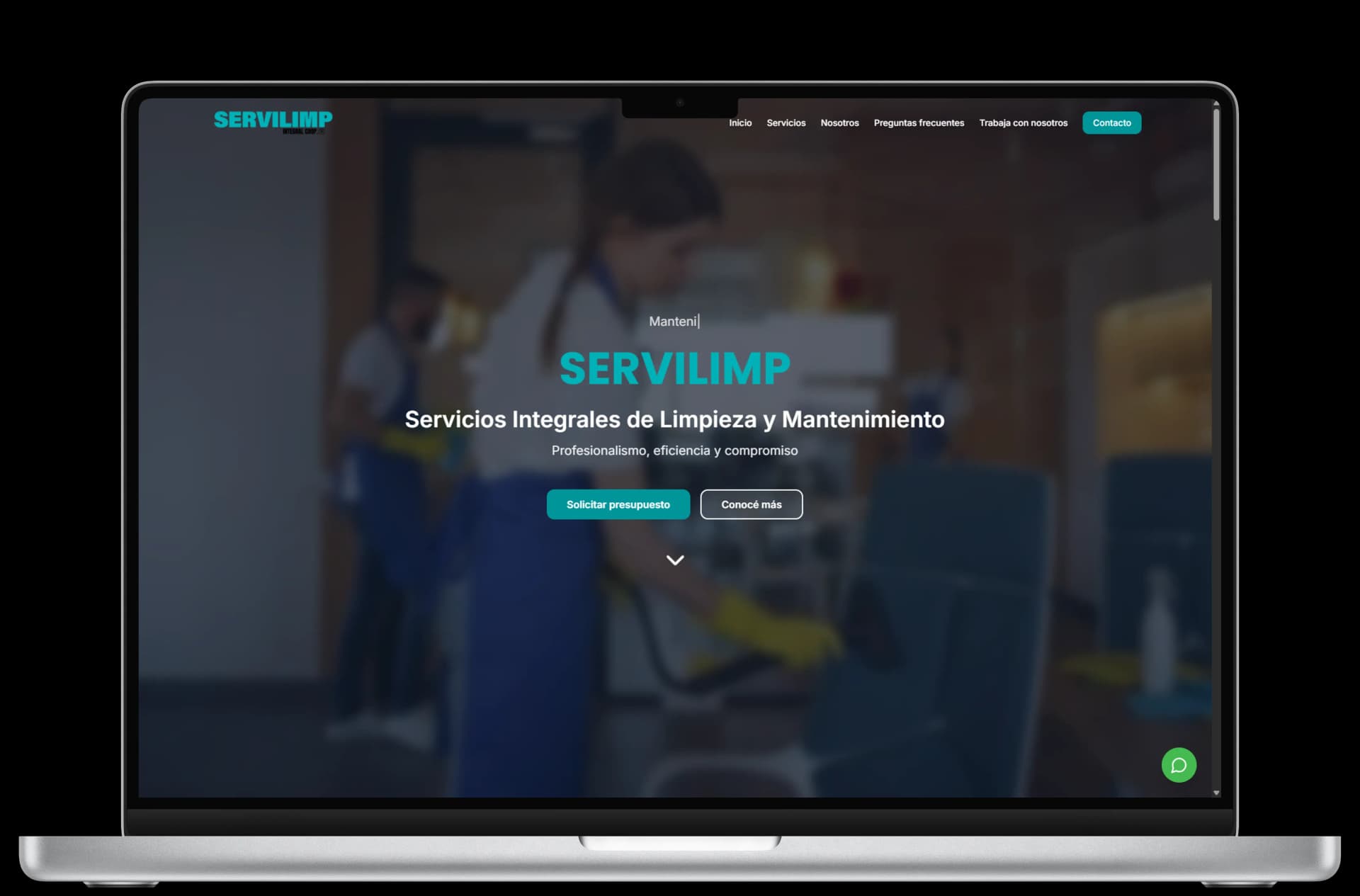 Servilimp Integral Coop. desktop