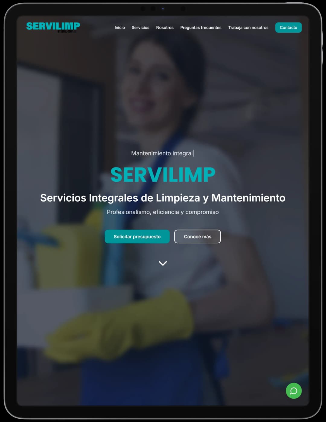 Servilimp Integral Coop. tablet