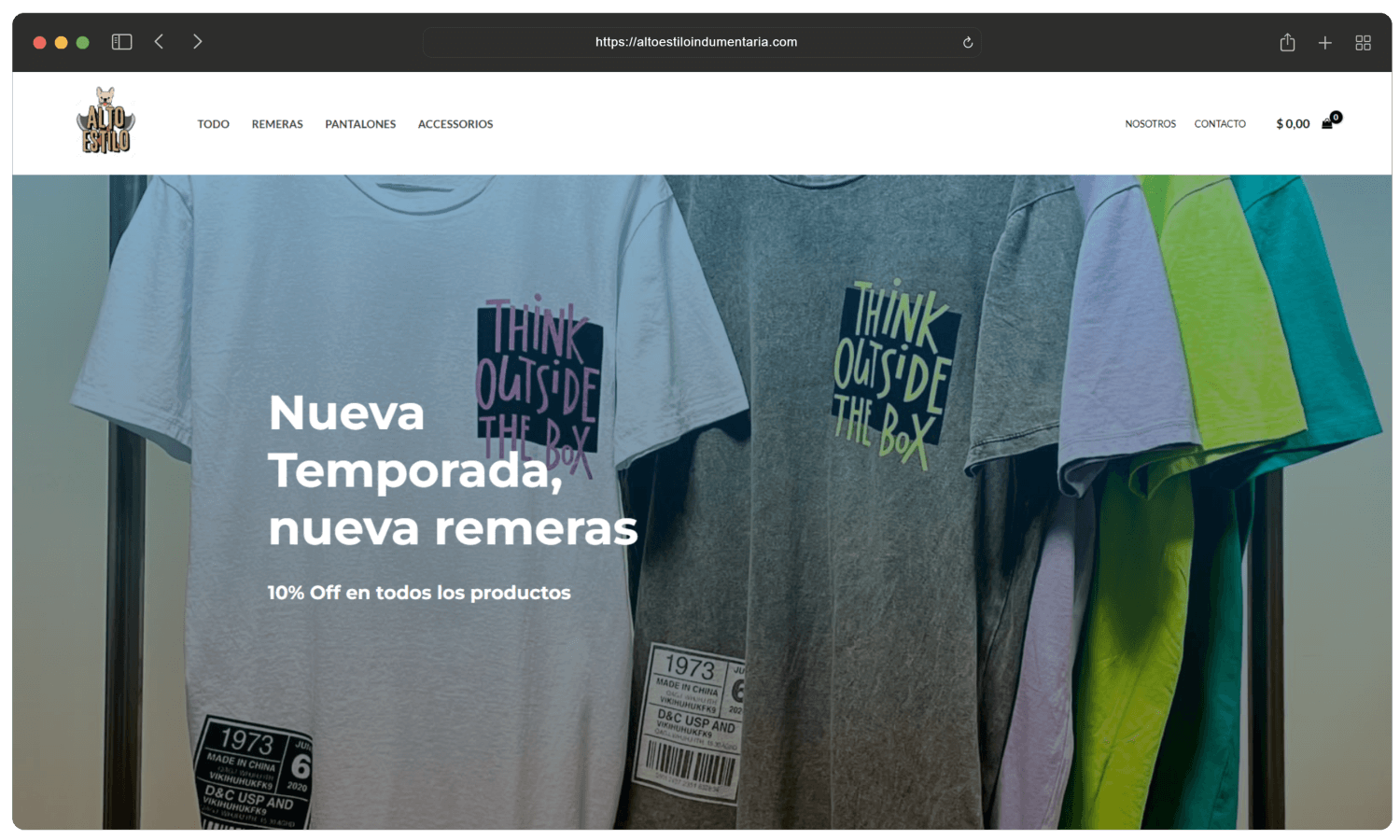 Alto Estilo Indumentaria