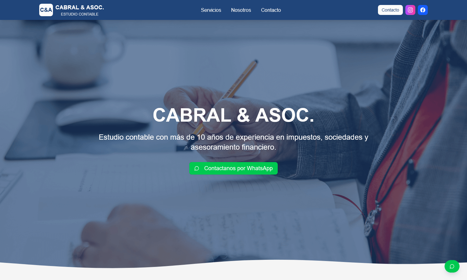Cabral & Asociados — Estudio Contable