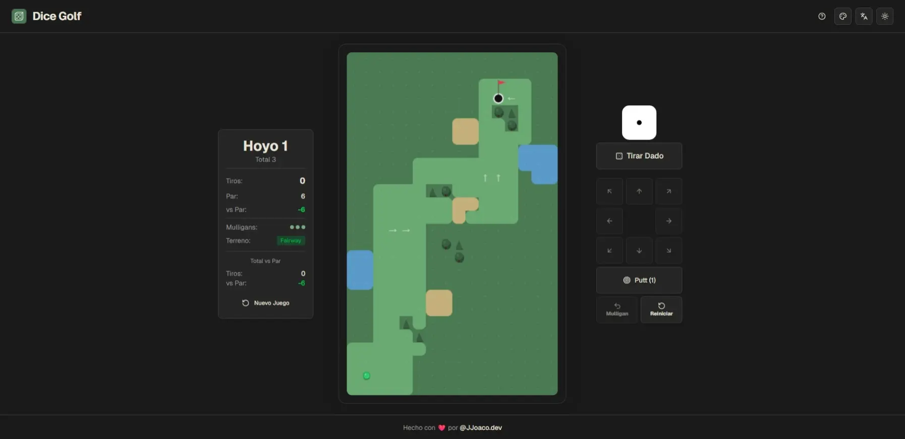 Dice Golf