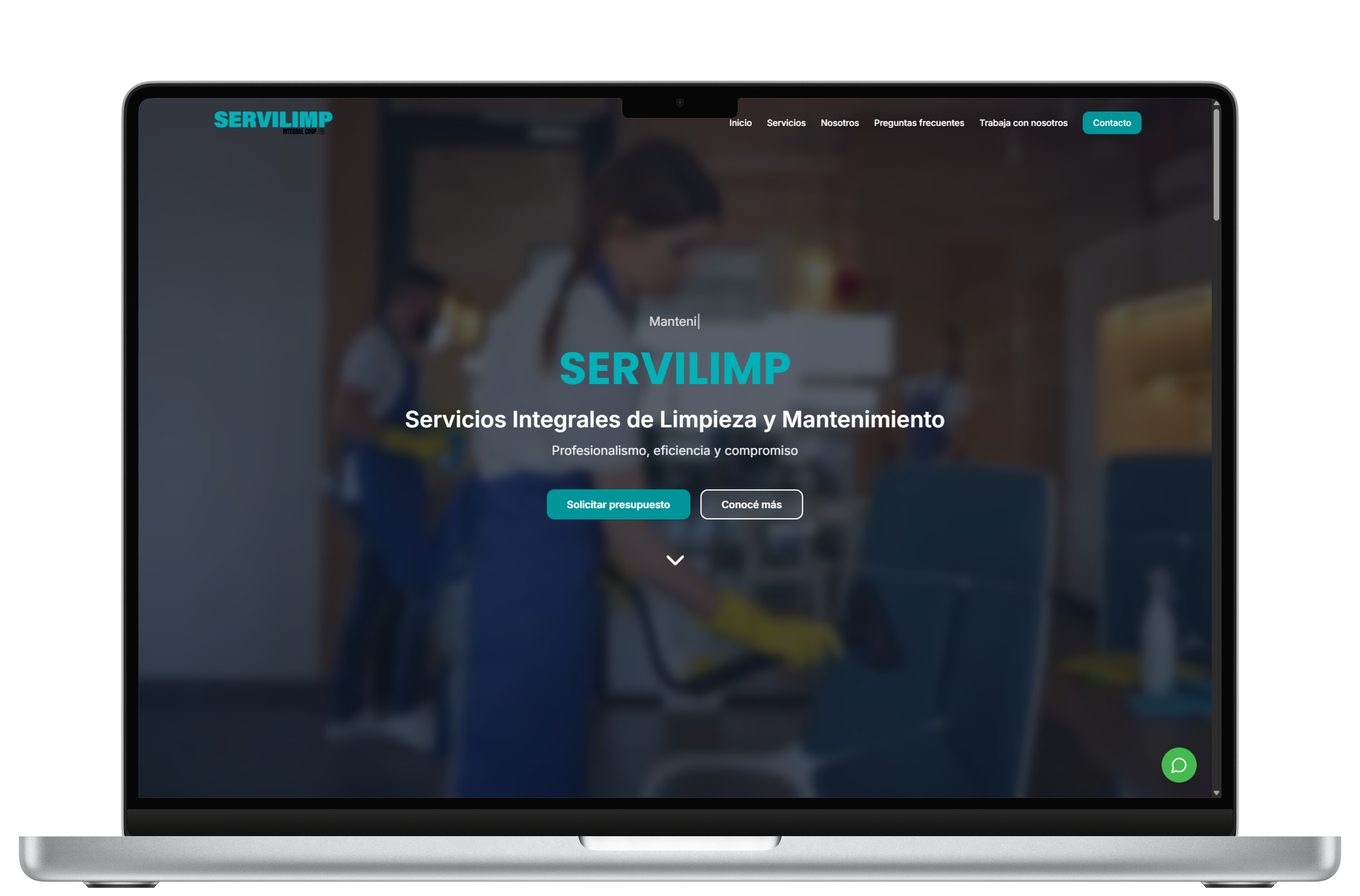 Servilimp Integral Coop. desktop