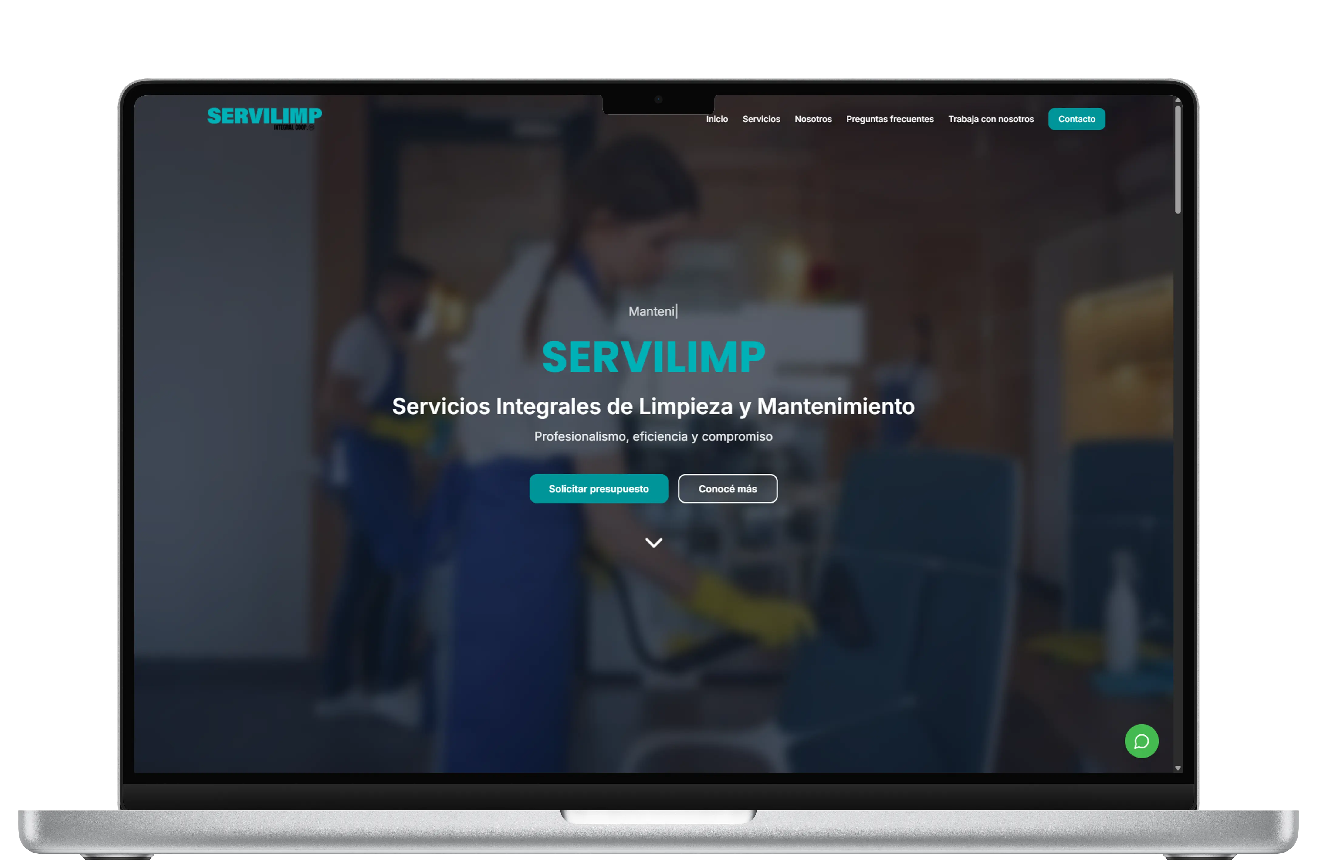 Servilimp Integral Coop. desktop