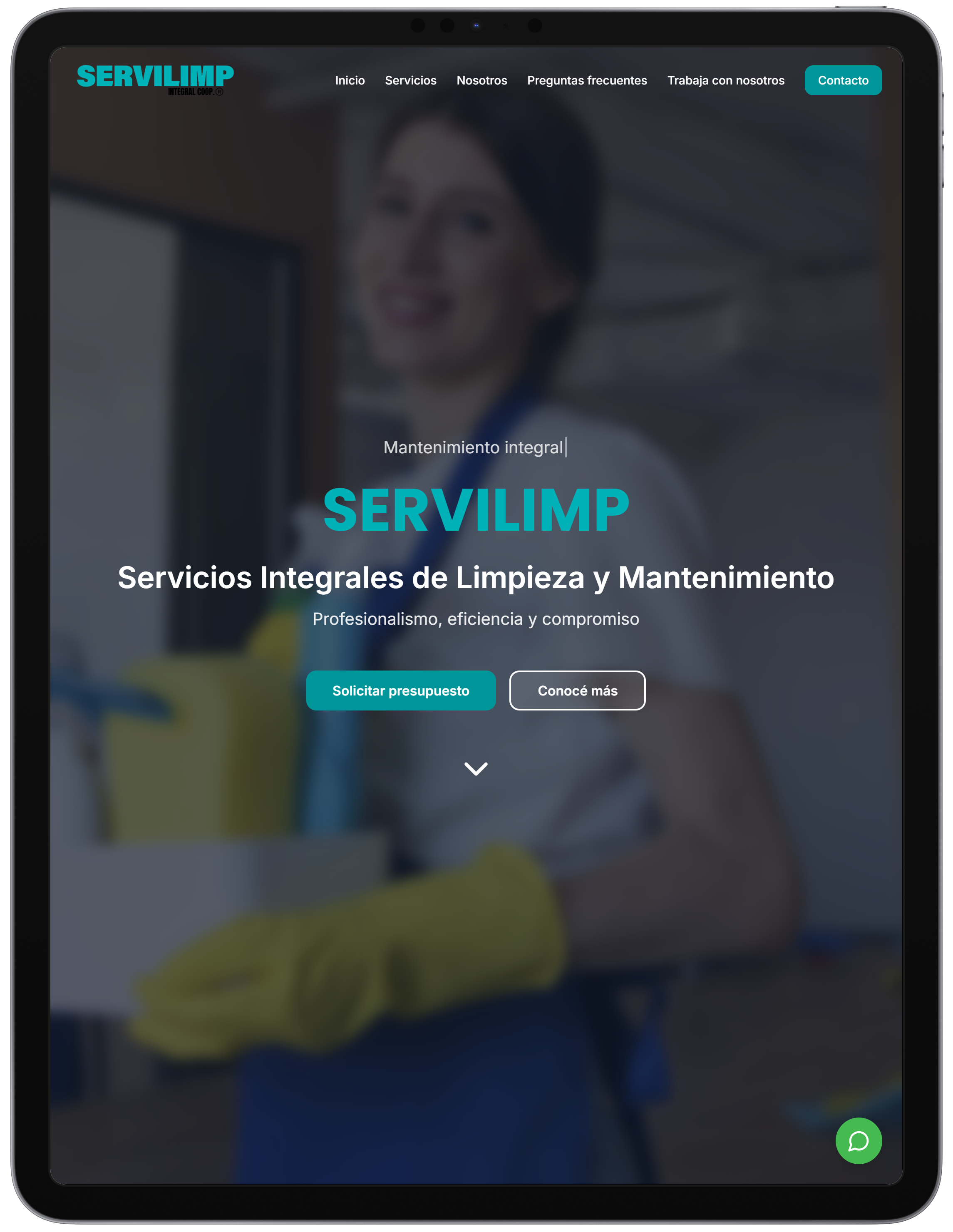 Servilimp Integral Coop. tablet