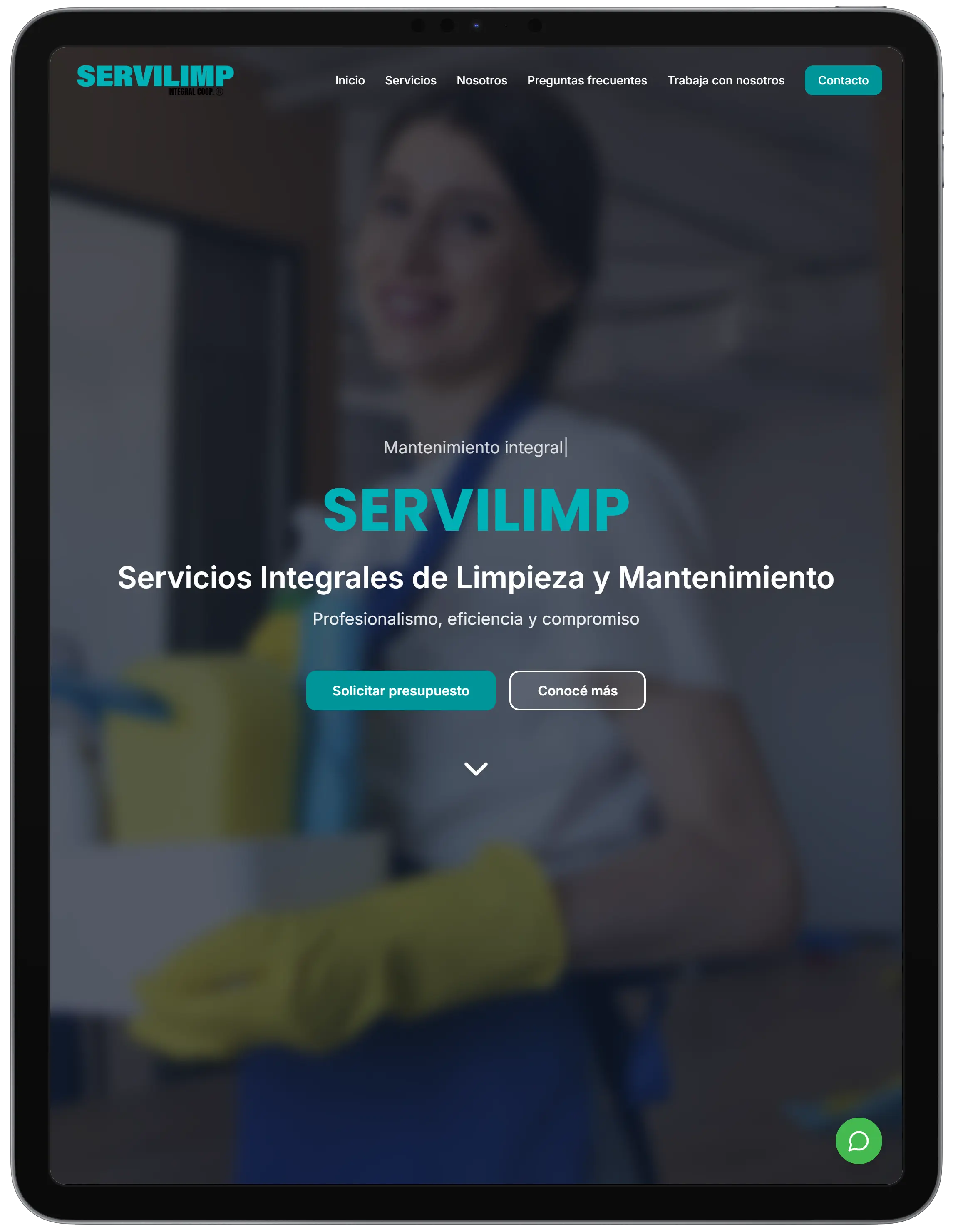 Servilimp Integral Coop. tablet